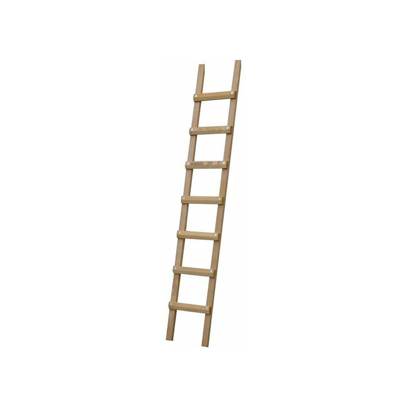 foto del prodotto scala da tetto in legno 15 pioli lunghezza 4.00m b3140025