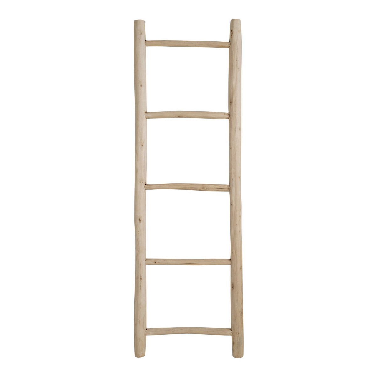 foto del prodotto scala decorativa porta asciugamani ladder, marrone, legno, 5x50x150 cm, seven design