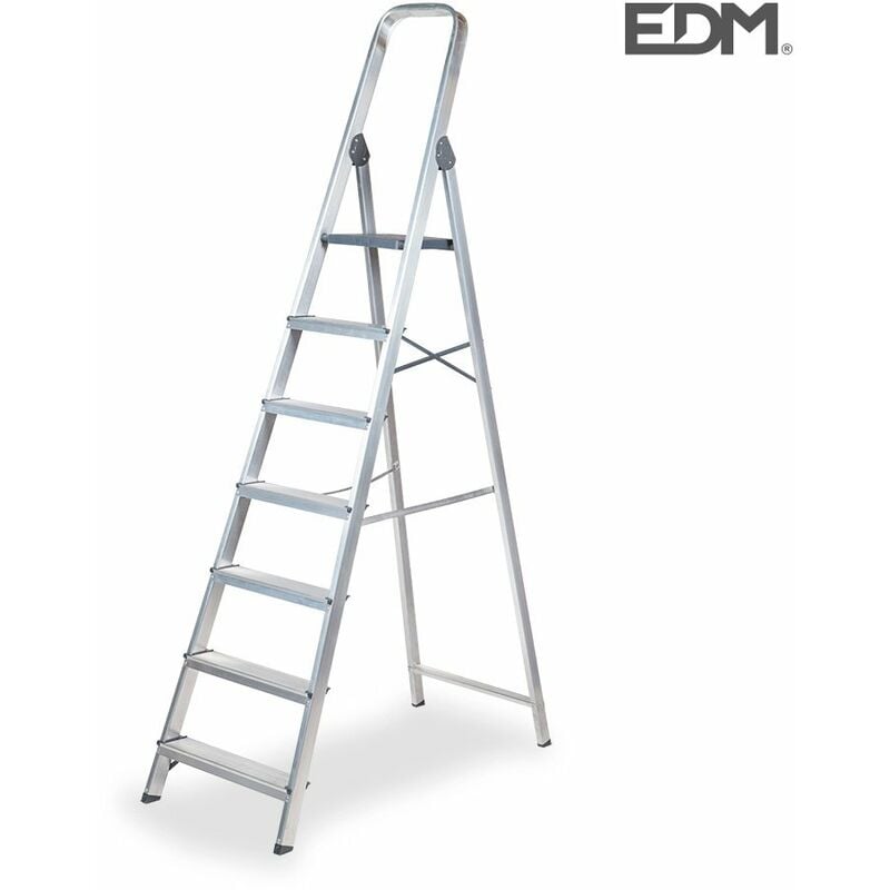 foto del prodotto scala domestica in alluminio 7 gradini edm