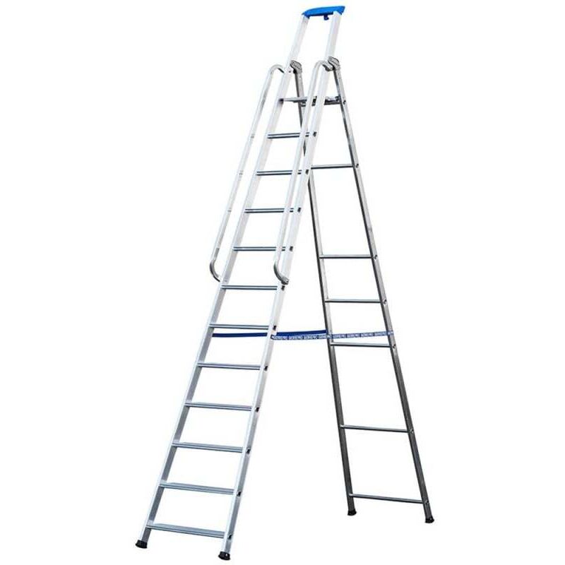 foto del prodotto scala in alluminio doppia in 12 gradini gierre professional al790