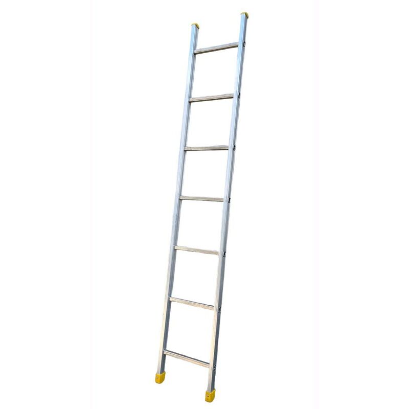 foto del prodotto scala industriale singola semplice da appoggio 7 gradini 2,16 metri per agricoltura 7 gradini