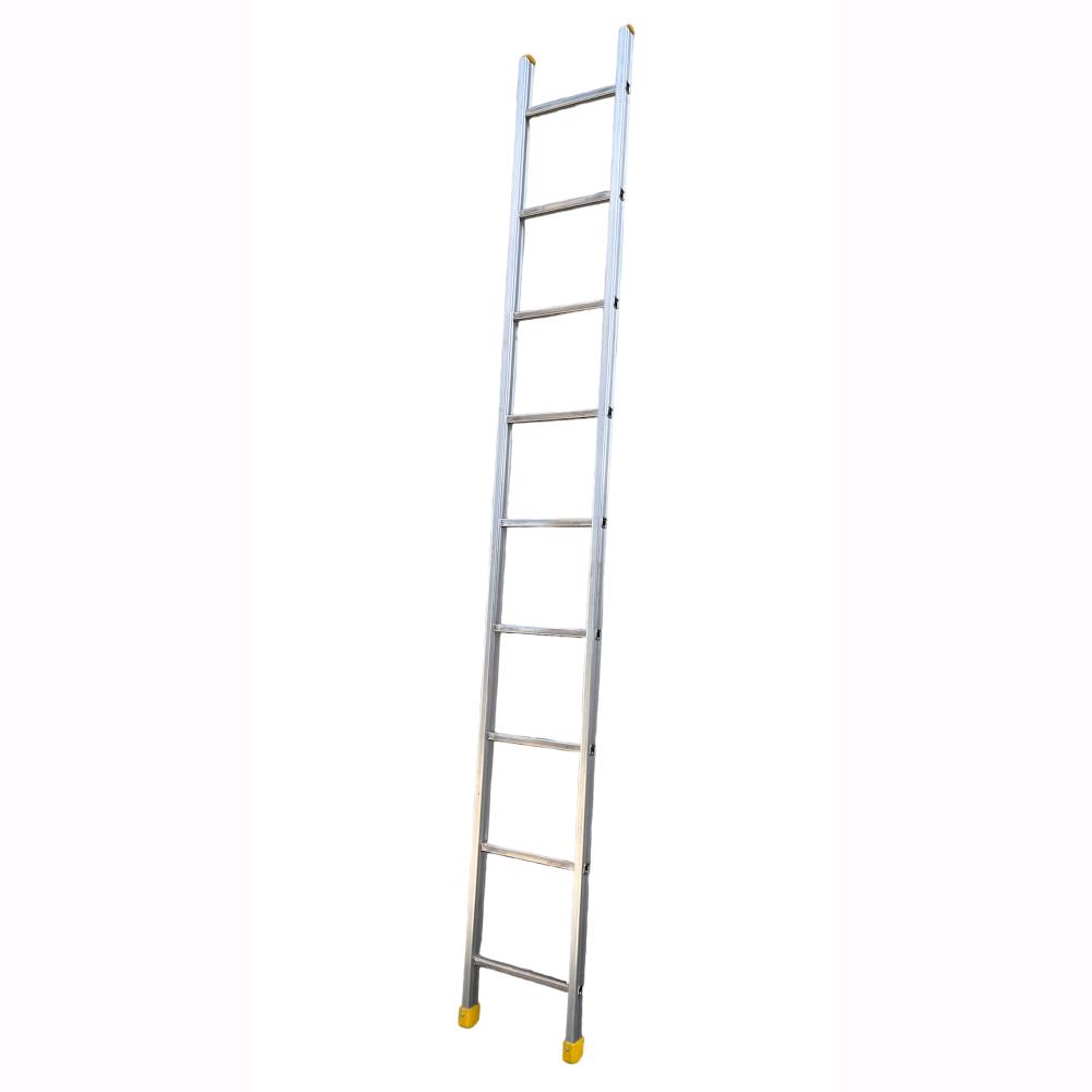foto del prodotto scala industriale singola semplice da appoggio 9 gradini 2,76 metri per agricoltura