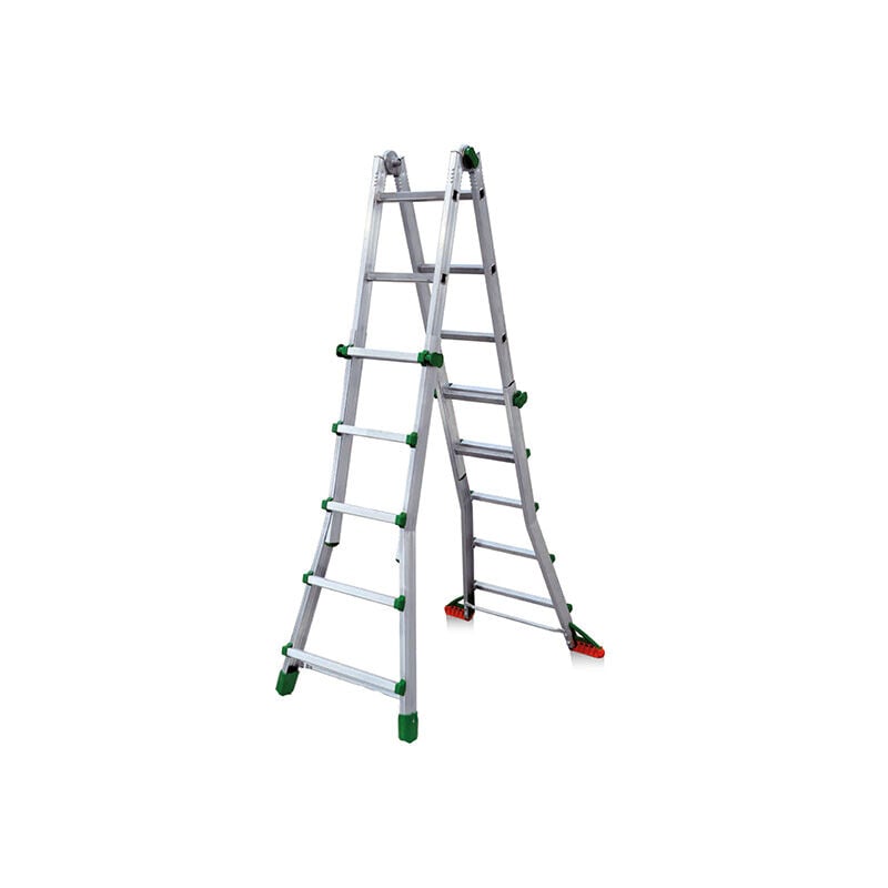 foto del prodotto scala lunga 2.88 m 4 x 3 pioli asta allungabile bk 1 br