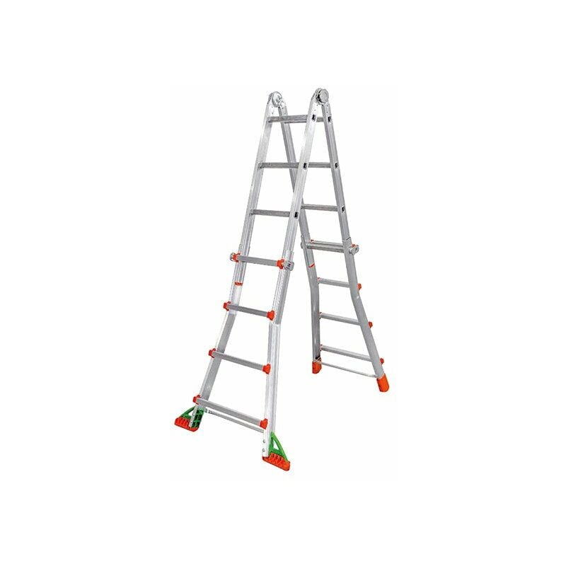 foto del prodotto scala lunga 4.00m 4 x 4 pioli bkpl 2