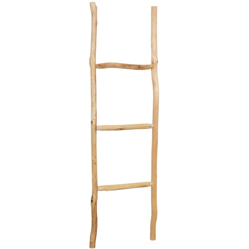 foto del prodotto scala porta asciugamani legno bagno moderno da terra da parete a muro decorativa scaletta portasciugamani porta oggetti e vasi
