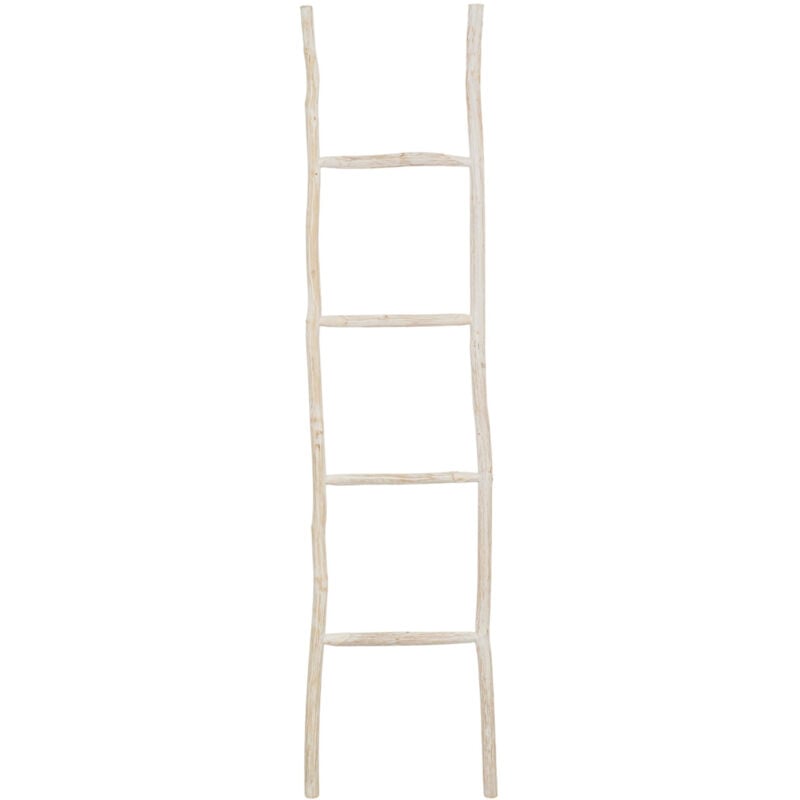 foto del prodotto scala porta asciugamani legno bagno moderno da terra da parete a muro decorativa scaletta portasciugamani porta oggetti e vasi