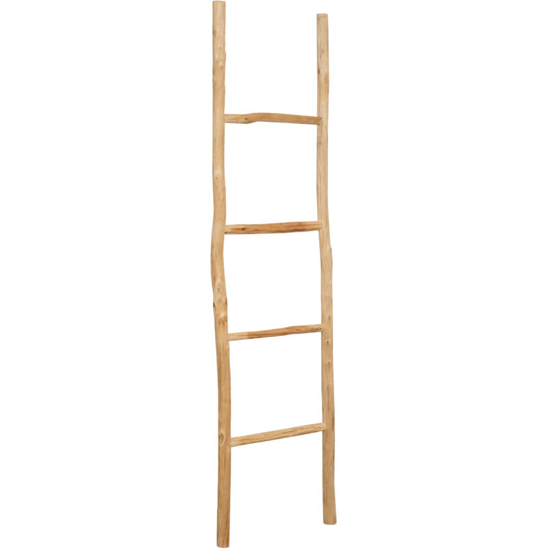 foto del prodotto scala porta asciugamani legno bagno moderno da terra da parete a muro decorativa scaletta portasciugamani porta oggetti libreria