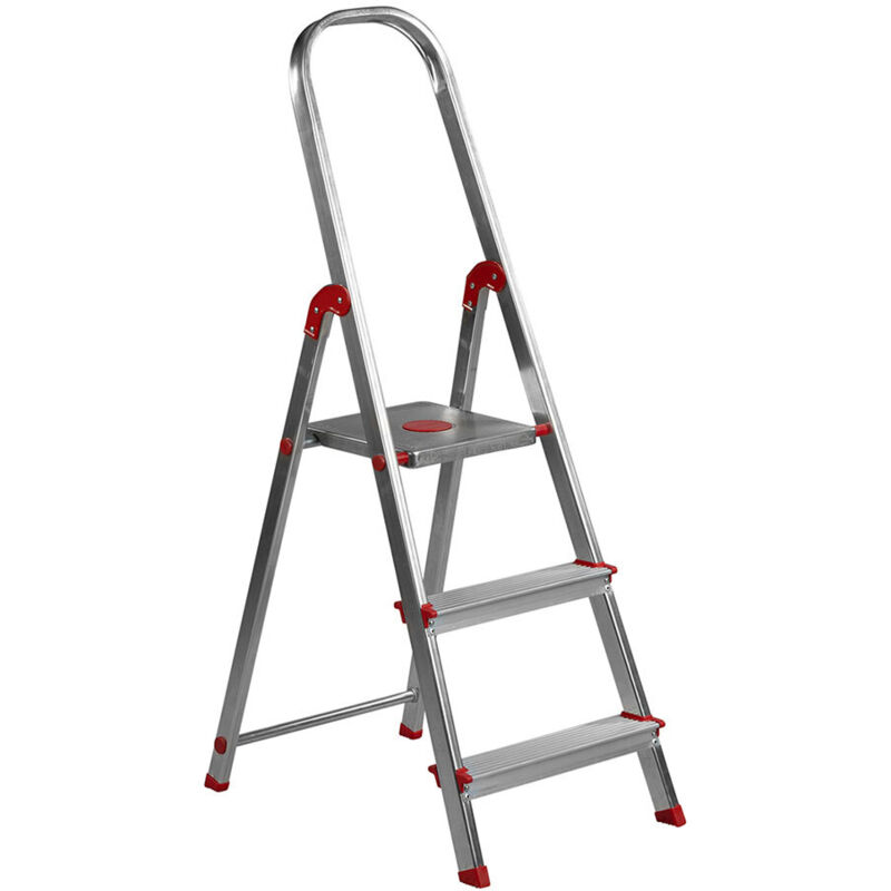 foto del prodotto scala 'unica' a 3 gradini 59 cm di altezza alla piattaforma e 150 kg di carico massimo con certificazione aenor