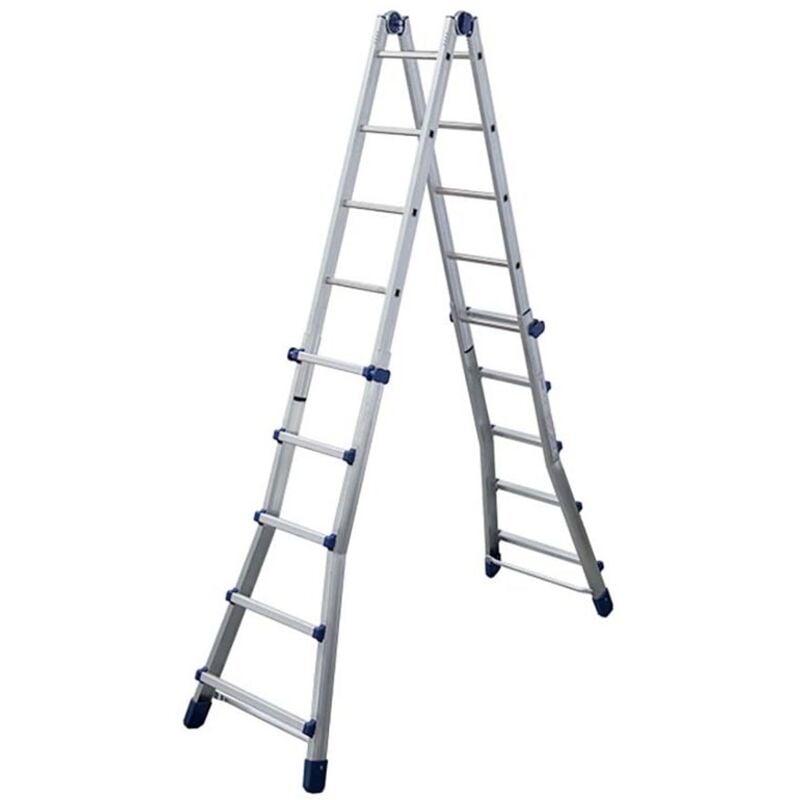 foto del prodotto scala universale facal 5 5 briko blu grigio 512 x 152 x 24 cm