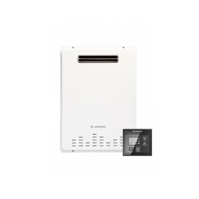 foto del prodotto scaldabagno a gas ariston next evo x outdoor 16 eu gpl 16 lt da esterno low nox 3632460