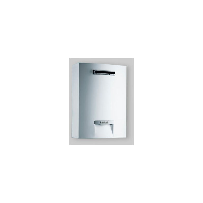 foto del prodotto scaldabagno a gas camera aperta outside mag vaillant 17 mtn