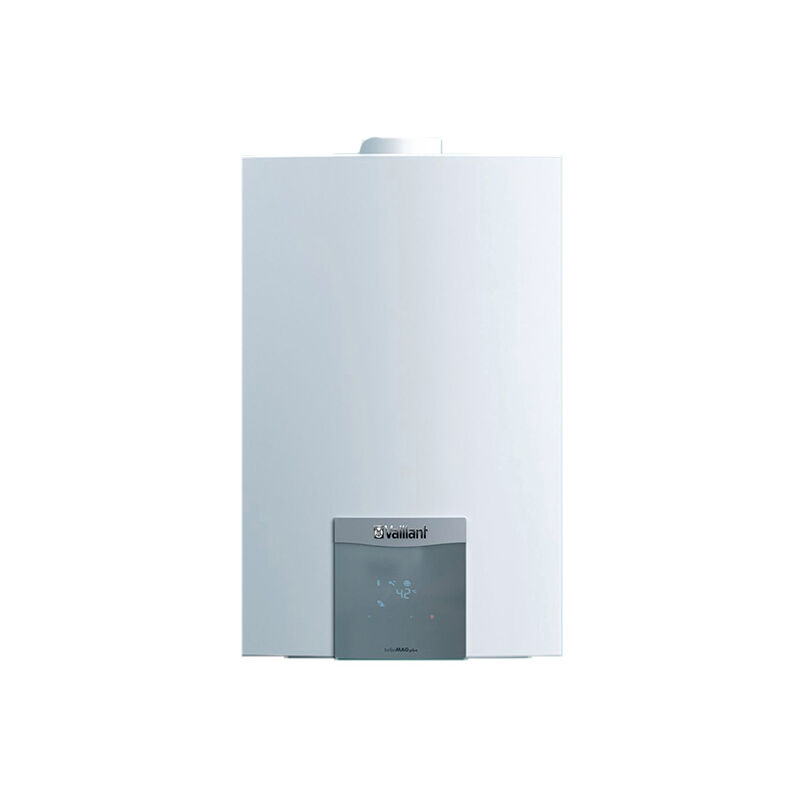 foto del prodotto scaldabagno a metano vaillant turbomag plus 125 1 5rt low nox a camera stagna con kit scarico fumi