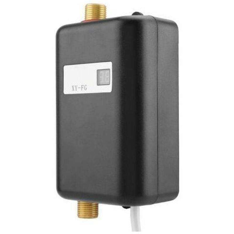 foto del prodotto scaldabagno elettrico 220 240v 3800w scaldabagno istantaneo adatto per convertire acqua fredda in acqua calda temperatura del flusso dell acqua