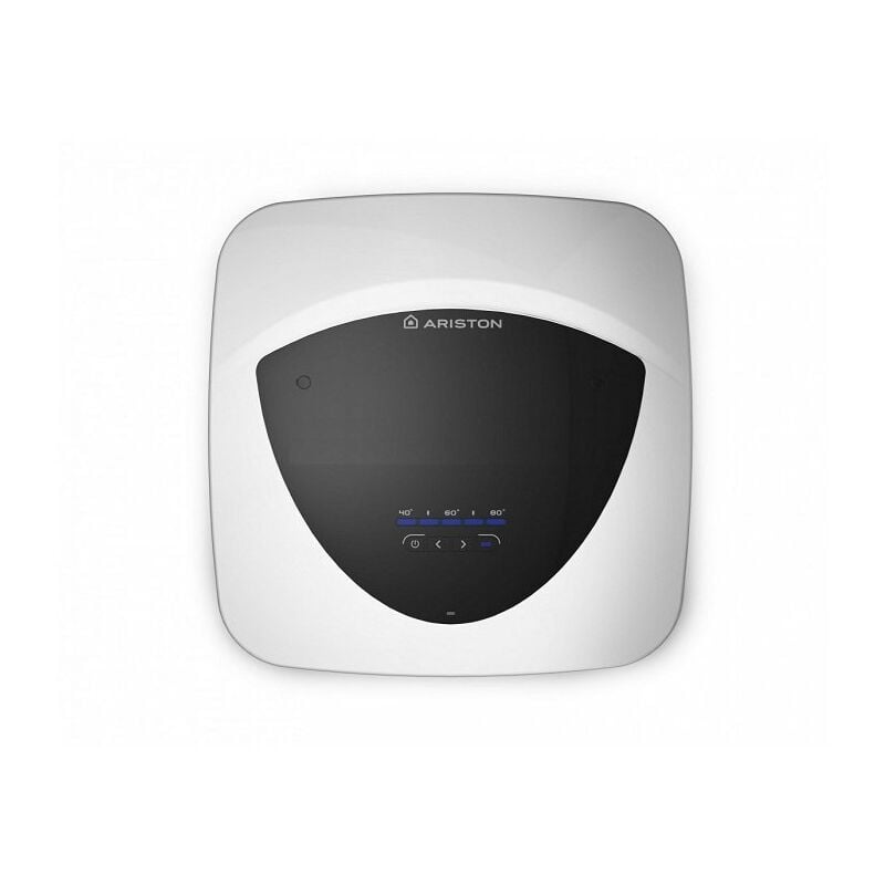 foto del prodotto scaldacqua elettrico ariston andris lux eco 15 5 eu 3100349 bianco acciaio