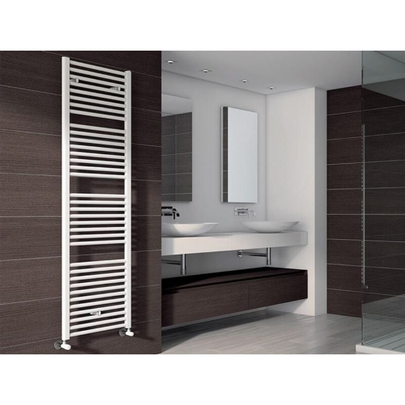 foto del prodotto scaldasalviette ad acqua calda ares 553w irsap bianco - eim053b01ir01nnn