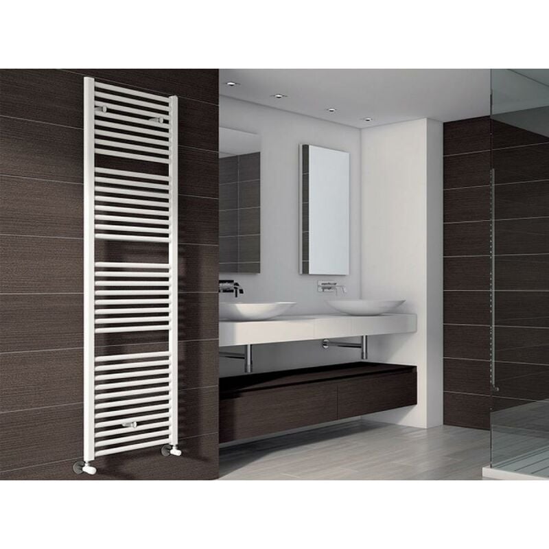foto del prodotto scaldasalviette ad acqua calda ares 710w irsap bianco eil053b01ir01nnn