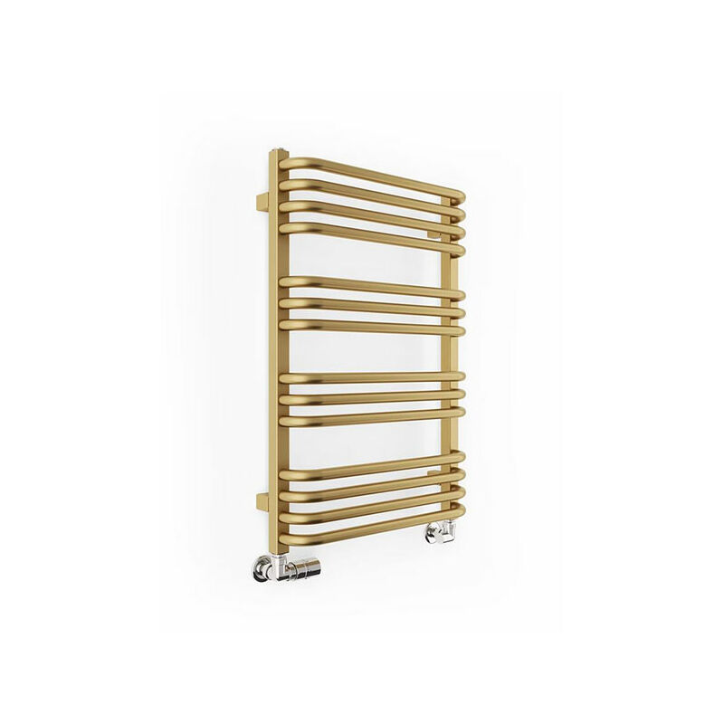 foto del prodotto scaldasalviette ad acqua calda colore 540mm di altezza e 300mm di larghezza 180 watt ale540 300sxbra