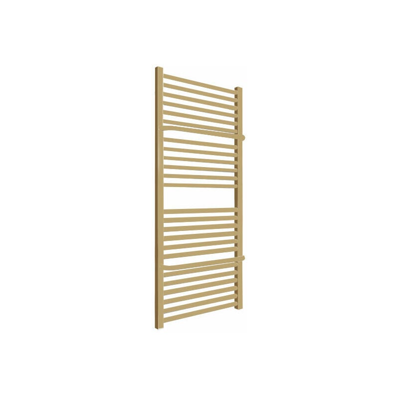 foto del prodotto scaldasalviette ad acqua calda d oro di 1700mm di altezza e 500mm di larghezza 878 watt lim1700 500sxbra
