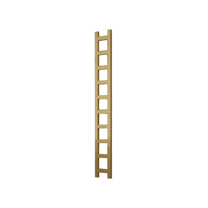 foto del prodotto scaldasalviette ad acqua calda d oro di 640mm di altezza e 200mm di larghezza 124 watt eas640 200sxbra