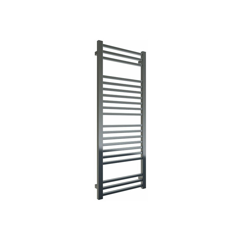 foto del prodotto scaldasalviette cromato ad acqua calda 760mm di altezza e 500mm di larghezza 246 watt bon760 500sxcro