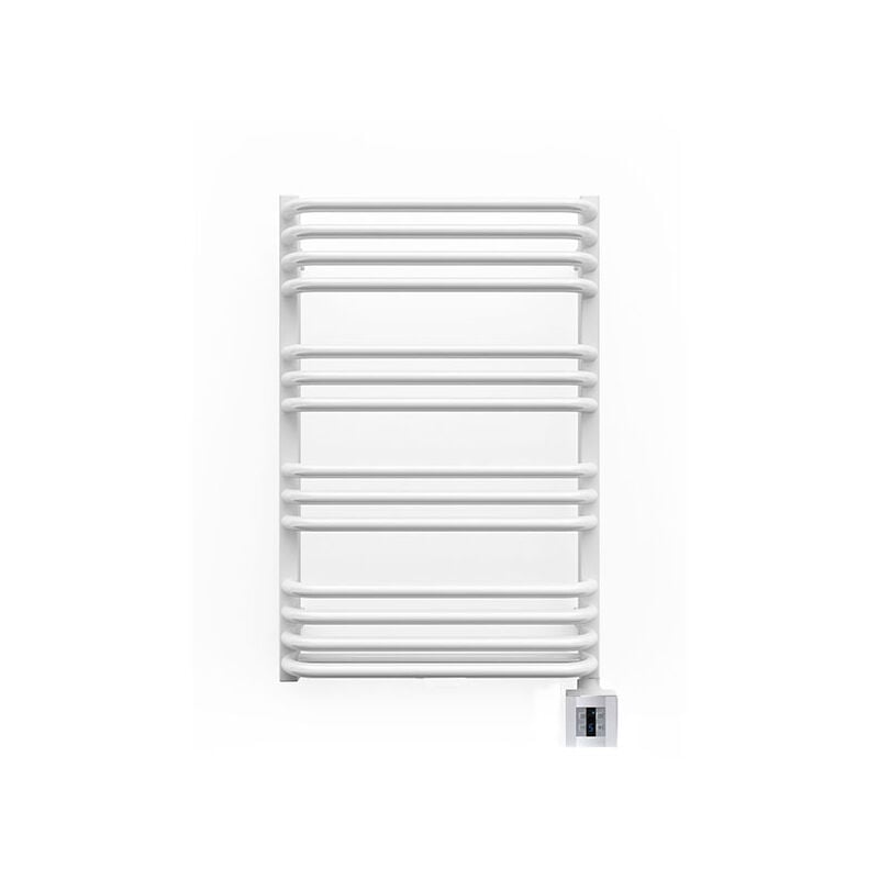 foto del prodotto scaldasalviette elettrico bianco 540mm di altezza e 300mm di larghezza 200 watt ale540 300e8b