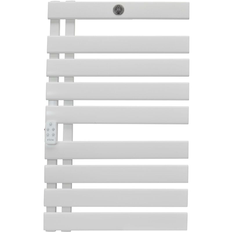 foto del prodotto scaldasalviette elettrico in alluminio da 500w con controllo wifi purline ntw 15w