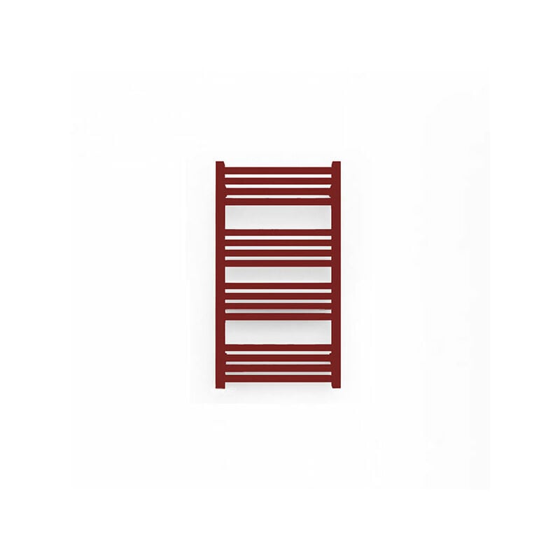 foto del prodotto scaldasalviette elettrico rosso alto 660mm largo 400mm 300 watt fio660 400e83011