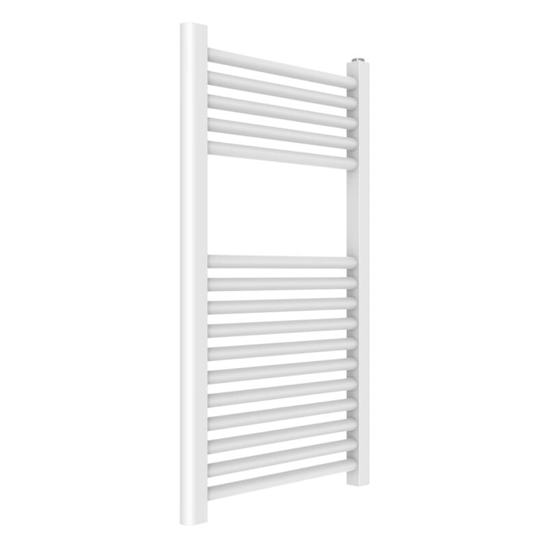 foto del prodotto scaldasalviette idraulico 45x77 acciaio bianco