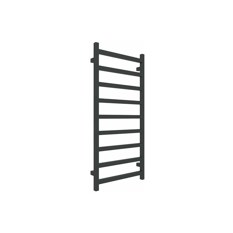 foto del prodotto scaldasalviette misto nero 600mm di altezza e 500mm di larghezza 217 watt sim600 500z8n