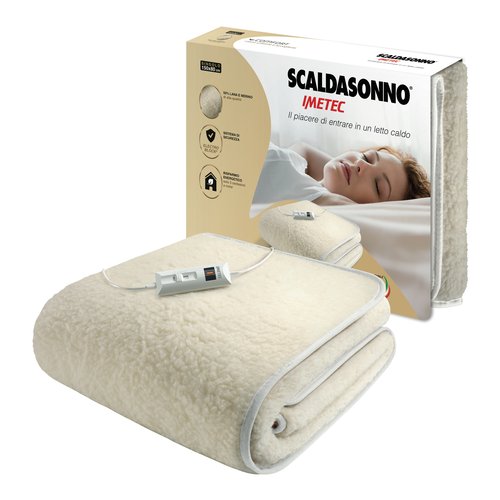 foto del prodotto scaldasonno imetec 16799 comfort lana e merino