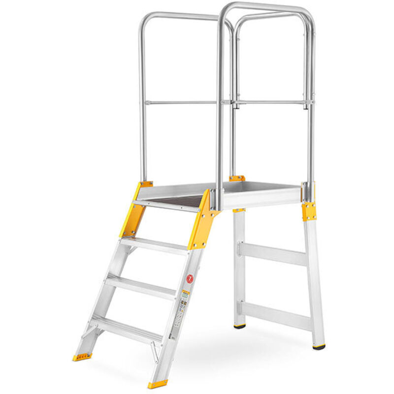 foto del prodotto scaletta 5 gradini - altezza massima di lavoro 3.04m - 9505