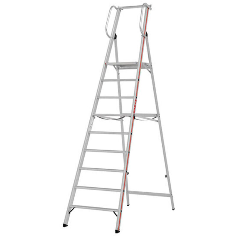 foto del prodotto scaletta 9 gradini altezza massima di lavoro 4.10m 8080 09
