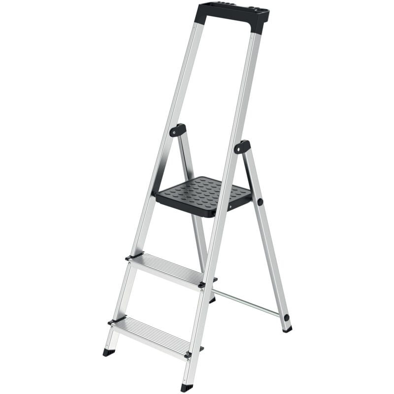 foto del prodotto scaletta in alluminio 3 gradini werka pro