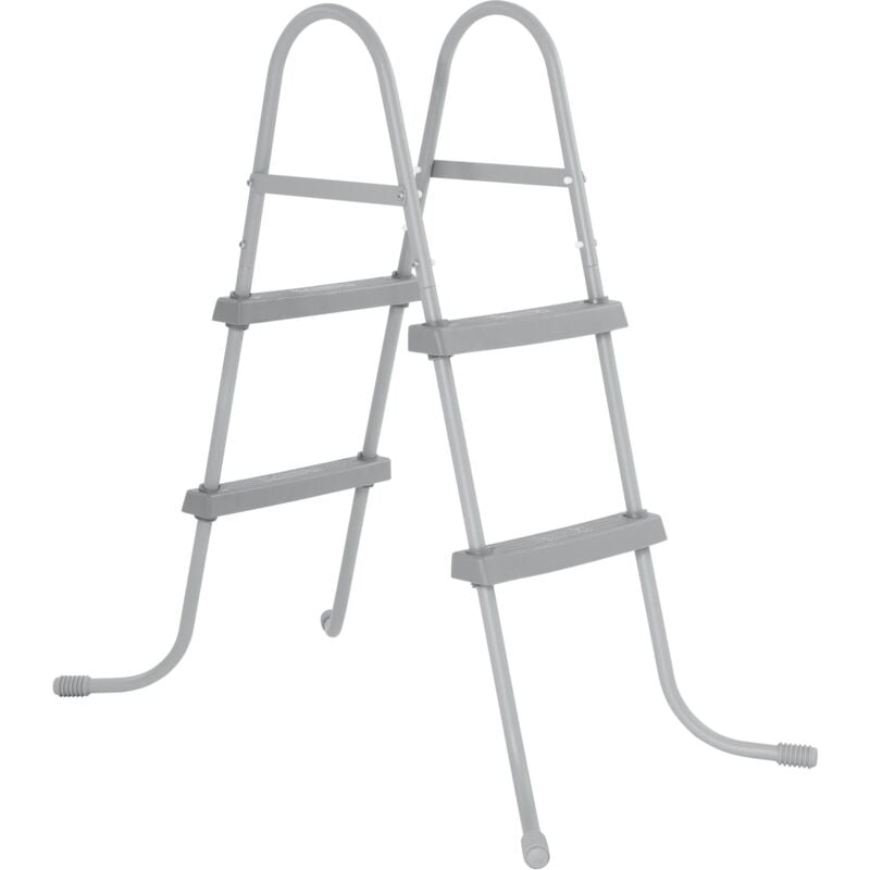 foto del prodotto scalette per piscine art. 58430 h.84 cm scaletta a doppia salita piscina bestway