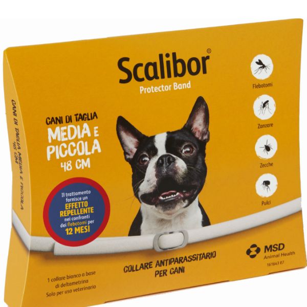 foto del prodotto scalibor collare antiparassitario per cani 1 collare da 48 cm antiparassitario per cani 1 ordine scegli lo sconto bzr5 bzr20 200 punti fedelt 