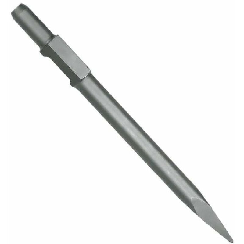 foto del prodotto scalpello a punta con attacco sds hex realizzato in acciaio di qualit 410 mm