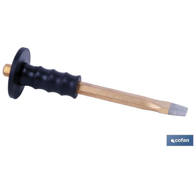 foto del prodotto scalpello esagonale 28x20x500 con manico