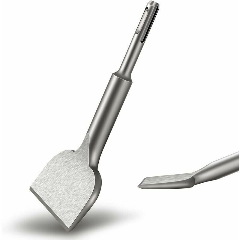 foto del prodotto scalpello per piastrelle sds plus, 165 mm x 75 mm, serie allargante di alta qualit , scalpello per piastrelle curvo per piastrelle in ceramica e