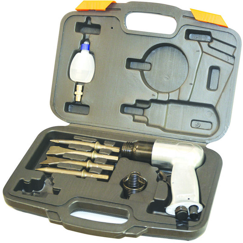foto del prodotto scalpello pneumatico ad aria in kit