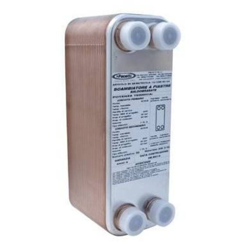 foto del prodotto scambiatore di calore a piastre saldobrasato -160 200 misura 40 piastre - 1