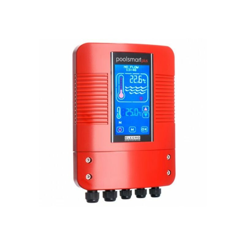 foto del prodotto scambiatore di calore elecro in titanio per piscine fino a 60 m3 scambiatore di calore e kit di termoregolazione