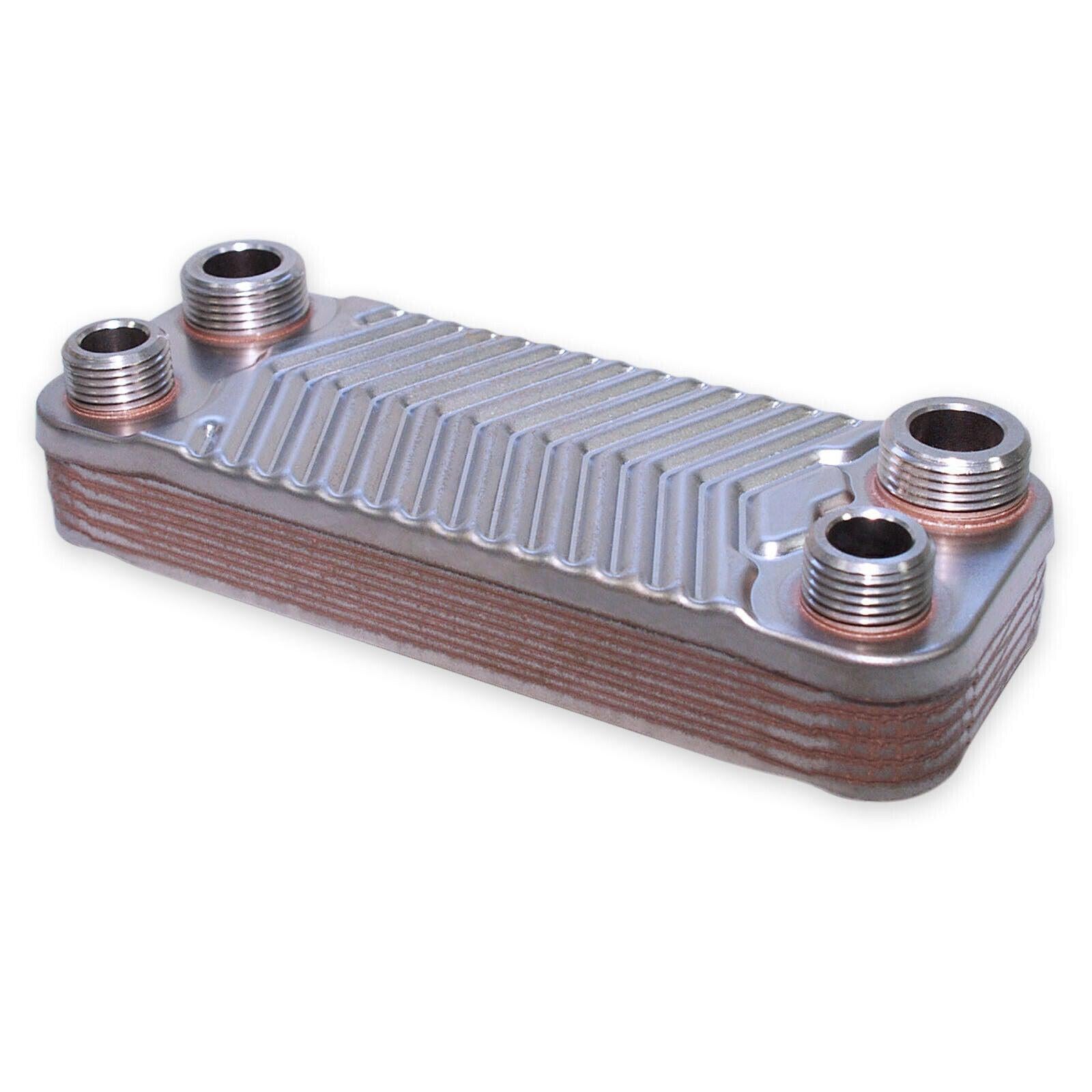 foto del prodotto scambiatore termico inox 10 piastre max 22 kw acqua solare 16 0000829