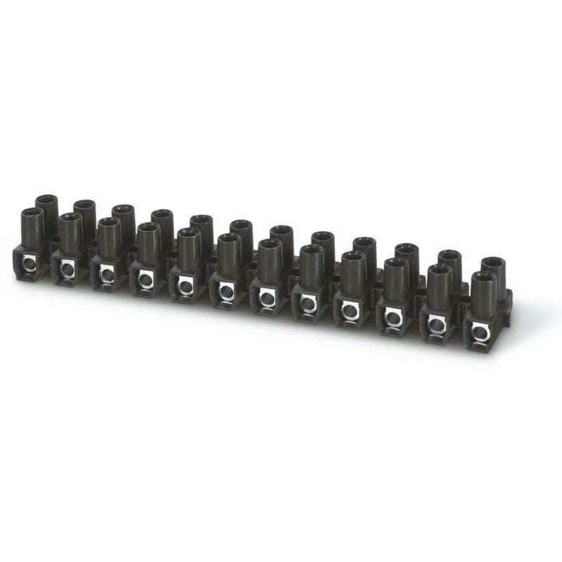 foto del prodotto scame morsetto morsettiera uni multipolare 6mm nero 815.23625