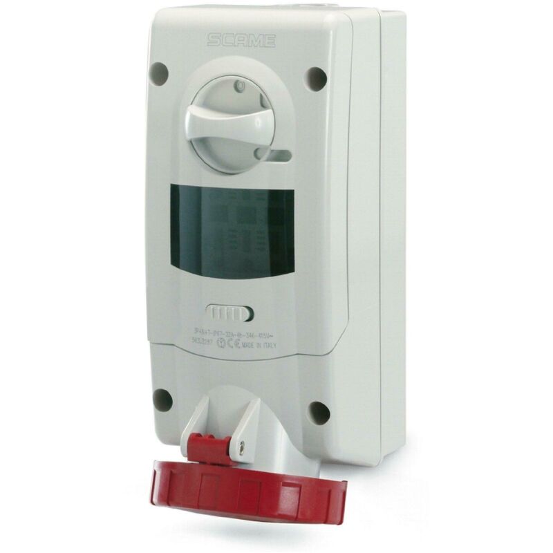 foto del prodotto scame presa advance 2 con dispositivo di blocco 3p n t 32a 6h ip67 c 563.3287