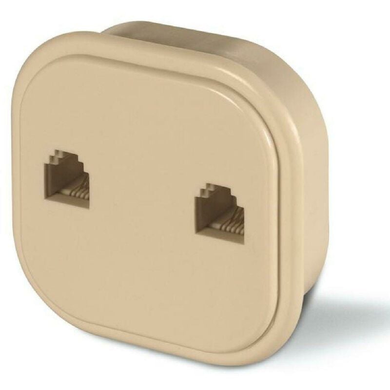 foto del prodotto scame presa telefonica x 2 plug 6 4 per componenti telefonici, tv satellitare 180.706