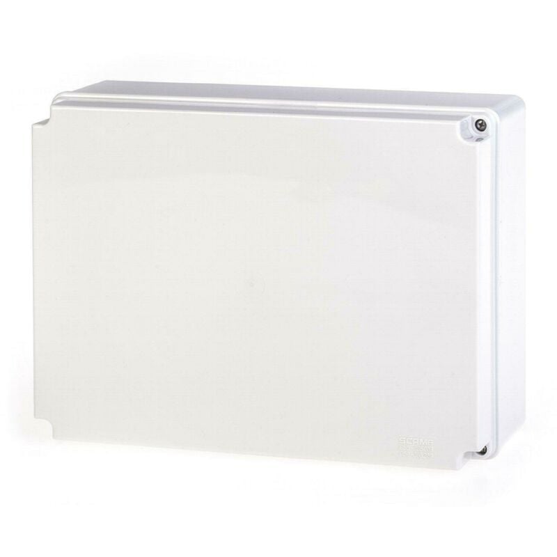 foto del prodotto scame scatola derivazione da parete in termoplastico 300x220x120 serie scabox per piccole apparecchiature 686.209
