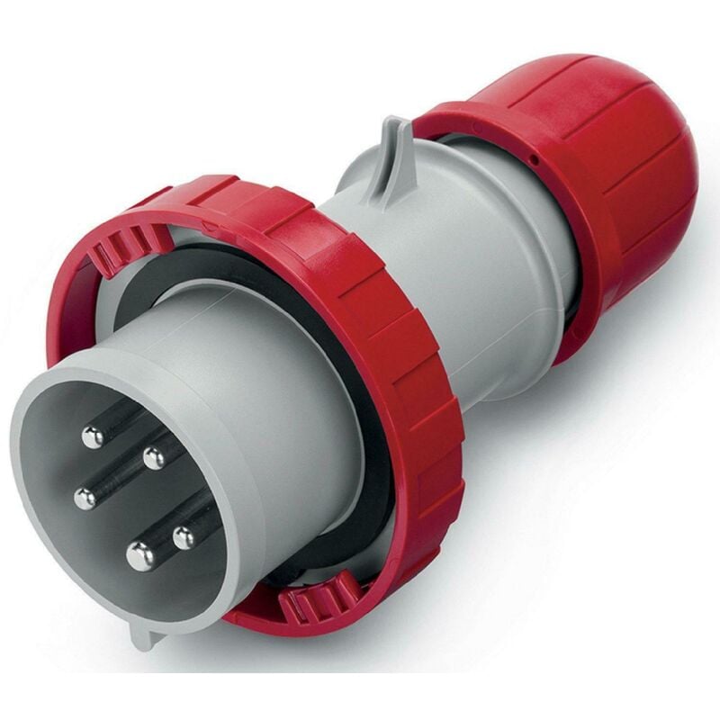 foto del prodotto scame - spina mobile volante 3p n t ip66 ip67 16a 6h cee morsetti a vite 218.1637