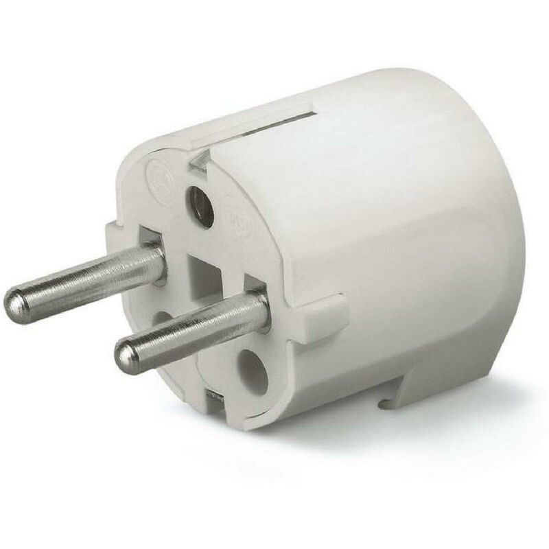 foto del prodotto scame - spina schuko 16a mobile con contatto di terra unel 90 2p t 10 16a 130.83