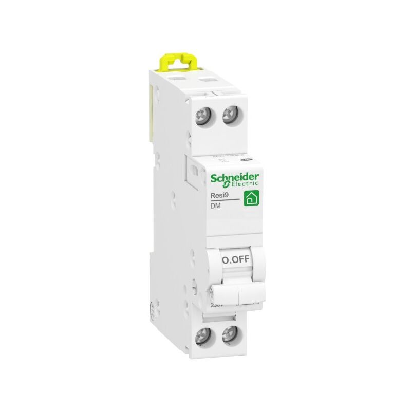 foto del prodotto scanelec schneider r9pfc606 interruttore modulare 1p n 6 a con curva c resi9 xp combinabile