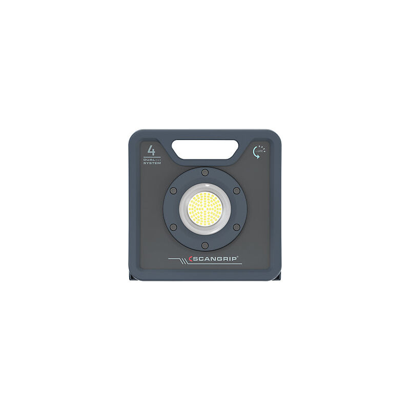 foto del prodotto scangrip faro portatile a led nova funzionamento con cavo e